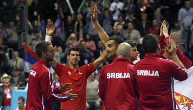 Serbia, France and Australia In The Semifinals Of Davis Cup
