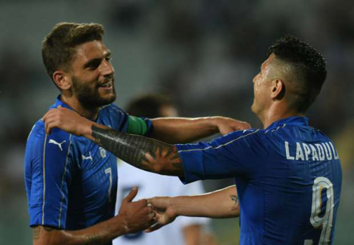 Changed and younger Italy beat the poor San Marino with 8-0