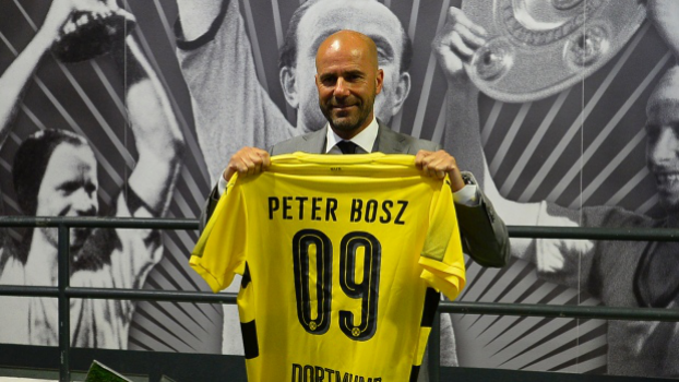 Borussia Dortmund unveiled Peter Bosz as a new head coach