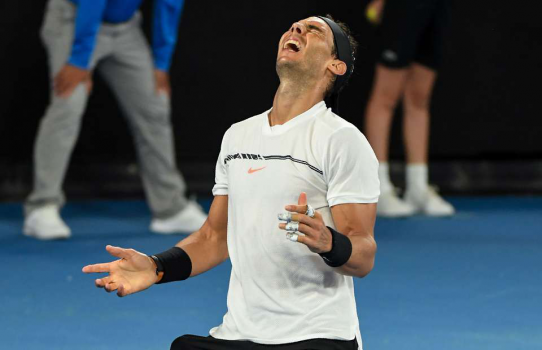 Rafael Nadal beats Dimitrov to set up Australian Open final with Federer